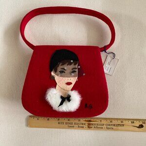 Lulu Guinness Gene Tierney Red Bag